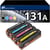 Pack 4 toners compatible HP 131A / HP131X (BK+C+M+Y) - 123CONSOMMABLES