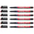 Lot de 6 Feutres permanents EDDING 140S - Marron - Pointe extra fine 0,3 mm