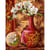 Princesse - Canevas antique L'Orchidée Rafael Angelo 50x65cm