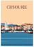 Affiche ville Ciboure | A3 : 29,7x42cm