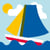 LUC - Kit canevas Soudan Bateau 25x25cm