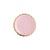 6 Petites Assiettes Baby Rose/Or