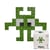 Kit mosaïque DIY pixel art - Monster - Vert foncé
