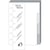 INTERCALAIRE+REGLE T14 Recharge - 8x12,5 cm