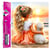 Diamond Painting Broderie Diamant LUMINLIFE 40x50cm, 100% strass, diamants ronds - Fille et chien