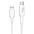 Jaym Câble de Charge et Synchronisation de donnée USB vers Type-C 2,4A 2M Blanc