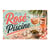 Plaque Métal Rosé Piscine Déco Apéro Terrasse L30