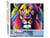 Peinture par Numéro Figured'Art - Lion Pop Art - Kit de Loisir Créatif DIY Numéro d'Art Complet - 40x50cm sans châssis en bois