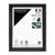 Cadre photo Pandore noir argent 18x24 cm
