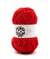 Fil velours 100GR à tricoter PINGO CHENILLE - Pingouin - certifié Oeko-Tex Rouge