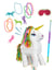 Piñata licorne Kawaii - Multicolore - 47 x 32 x 8 cm - PartyPro