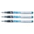 Lot de 3 Stylos plume jetable PILOT - V-Pen - Turquoise - Pointe moyenne - Non rechargeable