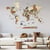 Carte du Monde en Bois 3D CREATIFWOOD Multicolor, L (150 x 105 cm) - Décoration Murale