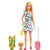 Poupee barbie : chelsea blonde anniversaire + chien + valise + vetement - mattel - grt87