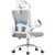 Chaise de bureau ergonomique - COMHOMA - Maille respirante gris