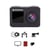 AGFAPHOTO - Caméra de sport - AC7000 - True 2.7K 30FPS, Double Écran Tactiles, Grand Angle 120°, Boitier étanche 30m - WiFi - 10 accessoires inclus