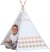 Tipi Original Bois - John - Multicolore