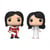 The White Stripes - Pack 2 Figurines POP! Jack White & Meg White 9 cm