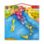 Puzzle carte d'Italie magnétique - Janod