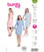 Patron Burda Easy n°5805 – Robe Femme Tailles 34-48 Super Facile taille n°FR 34-48
