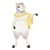 Ecusson thermocollant animaux statue lama 6,5cm x 3,5cm