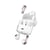 Ecouteurs Bluetooth Sans Fil Stéréo Léger Latence Faible Étanche Gaming Blanc YONIS