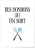 Affiche Des bonbons ou un sort | A3 : 29,7x42cm