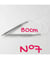 Aiguilles à tricoter circulaires Aluminium 2mm à 10mm X 80 cm - Rico Design taille n°7