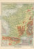 Puzzle 1000 pièces - Carte de la France Physique - Larousse, 1925 - Grafika