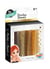 Buki Perles 2 mm - Assortiment 5 couleurs, 5 tubes de 15 g doré/marron - dès 5 ans