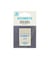 Aiguilles Universelle Jeans - Dimension 100/16 - 130/705H-J - 5 pces - SCHMETZ Bleu