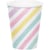 8 Gobelets Licorne Rainbow Pastel