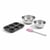 Set de 4 ustensiles de pâtisserie moule à gâteaux 2 bols et spatule pâtisserie Black mettallic Black mettallic Zenker  Black mettallic