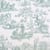 Tissu Toile de Jouy Vert en 280 cm de largeur