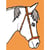 LUC - Kit canevas enfant Cheval 20x25cm
