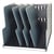 Trieur vertical Modulotop Office 5 intercalaires - Noir/Gris - Exacompta