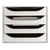 Module de classement Ecobox Office 4 tiroirs - Gris - Exacompta