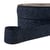 Bobine 20m élastique boxer métallisé bleu marine/argent 32mm