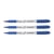 Lot de 3 marqueurs permanents pointe moyenne - PILOT - Begreen - Bleu