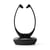 Nedis Casque TV Intra-Auriculaire sans Fil avec Station de Charge Noir