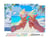 Peinture par Numéro Figured'Art avec Cadre - Glace en bord de mer - Kit de Loisir Créatif DIY Numéro d'Art Complet - 40x50cm toile tendue sur châssis