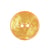 Bouton en nacre rond jaune moutarde