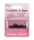 Crochets à coudre - Agrafes noires n°0 avec brides X 14 - Distrifil 0 Noir
