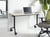 Bureau pliable Panneau de particules mélaminé (MFC) Marron clair CAVI - Beliani