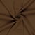 Tissu Crêpe stretch uni Noisette