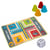 Jeu de petits chevaux geant 130 x 96 cm - ludo xxl - tapis plateau - jardin, exterieur