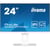 iiyama ProLite XUB2497HSU W2 écran plat de PC 60,5 cm (23.8) 1920 x 1080 pixels Full HD LED Blanc