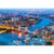 Puzzle vue de la ville de londres au couche du soleil 1000 pieces - collection monument angleterre - tower bridge