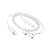 Mayaxess Écouteurs pour Xiaomi 15 Filaires USB-C avec Micro intégré Blanc