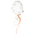Ballon mural décoratif en gaze de coton, Bleuet
